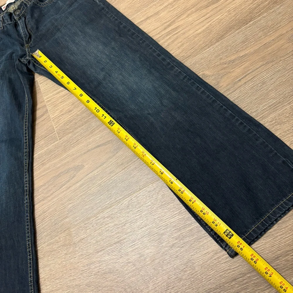 Levi's 505 Regular‎ Fit Jeans Women's 12 Reg W26 L26 Dark Wash Straight Leg